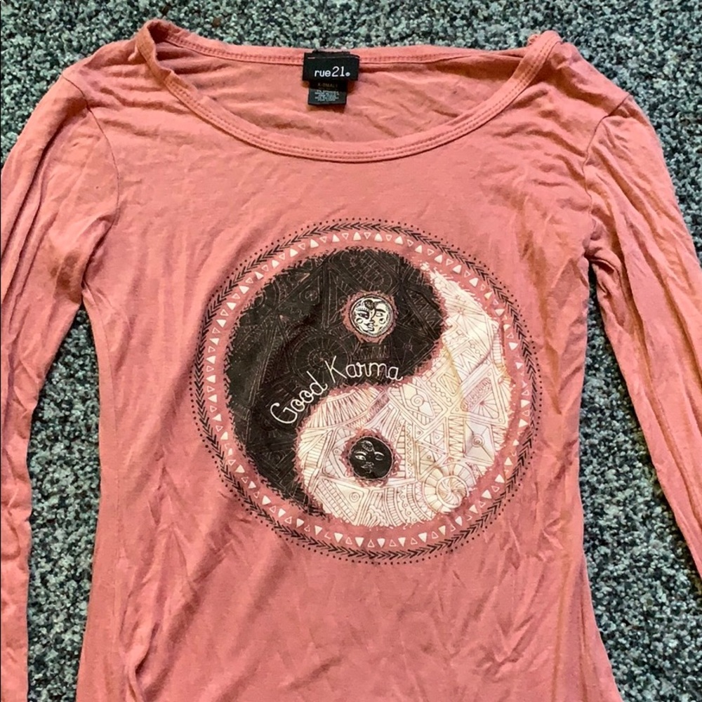 Pink Good Karma Shirt